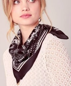 SexyModest Boutique Floral & Paisley Bandana Scarf