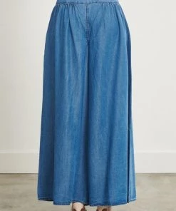 SexyModest Boutique New Arrivals Anita Chambray Palazzo Pant