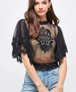 SexyModest Boutique Remi Lace Blouse New Arrivals