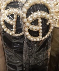 SexyModest Boutique Accessories Pearl Buckle Wide Belt