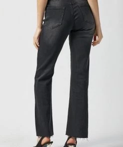 SexyModest Boutique Skylar Side Slit Jean Bottoms