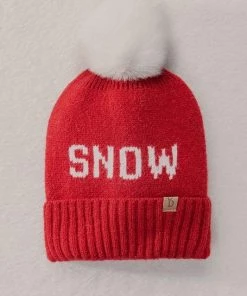 SexyModest Boutique Accessories Snow Pom Beanie