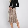 SexyModest Boutique Bottoms Payton Python Print Skirt
