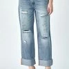SexyModest Boutique New Arrivals Susan Crossover Straight Leg Jeans