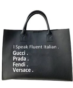 SexyModest Boutique Fluent Italian Tote Accessories