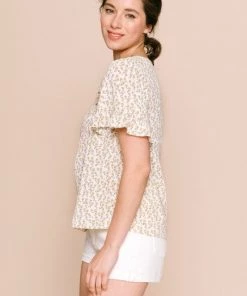 SexyModest Boutique Tops Albree Square Neck Blouse