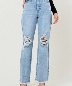 SexyModest Boutiqe Kristi Distressed Wide Leg New Arrivals