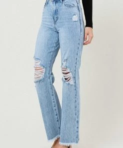 SexyModest Boutiqe Kristi Distressed Wide Leg New Arrivals