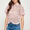 SexyModest Boutique Eliana Lace Blouse New Arrivals