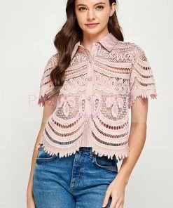 SexyModest Boutique Eliana Lace Blouse New Arrivals