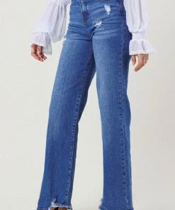 SexyModest Boutique New Arrivals Elsie Wide Leg Jeans