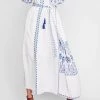 SexyModest Boutique Mykonos Embroidered Maxi