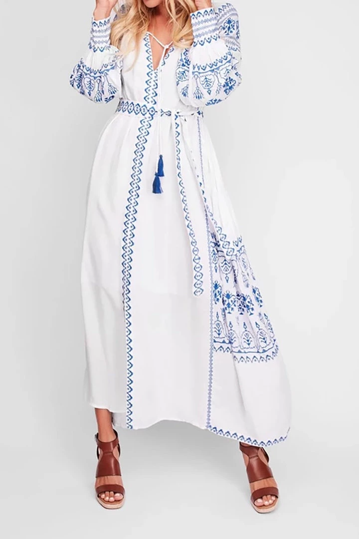 SexyModest Boutique Mykonos Embroidered Maxi 3 SexyModest Boutique Mykonos Embroidered Maxi