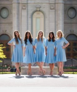 SexyModest Boutique BB Collection Brigitte Brianna Swing Dress