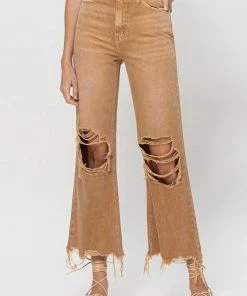 SexyModest Boutique Bottoms Carmella Cropped Flare