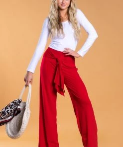 SexyModest Boutique BB Collection Brigitte Brianna Aloha Tie Pants