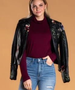 SexyModest Boutique BB Collection Brigitte Brianna Aspen Turtleneck