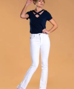 SexyModest Boutique Brigitte Brianna Criss Cross Top BB Collection