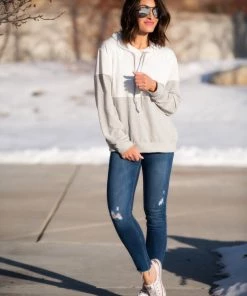 SexyModest Boutique BB Collection Brigitte Brianna Color Block Hoodie