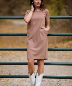 SexyModest Boutique Brigitte Brianna Shift Dress