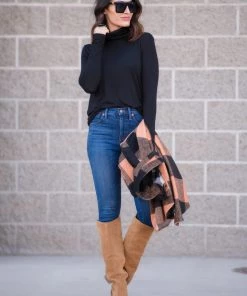 SexyModest Boutique BB Collection Brigitte Brianna Aspen Turtleneck