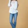 SexyModest Boutique BB Collection Brigitte Brianna Lace Sweatshirt