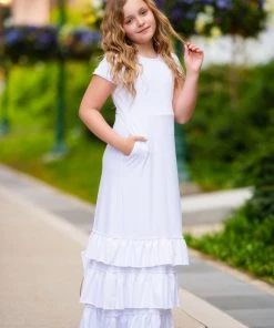 SexyModest Boutique Wrinkle Free Kira Caprice Dress