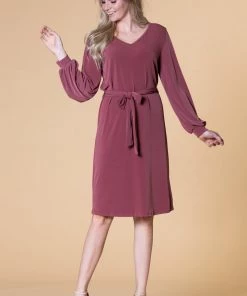 SexyModest Warehouse BB Collection Brigitte Brianna Bubble Sleeve Dress