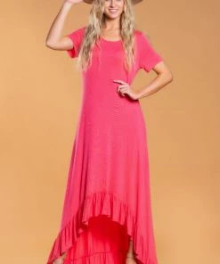 SexyModest Boutique Brigitte Brianna High-Low Jersey Dress BB Collection