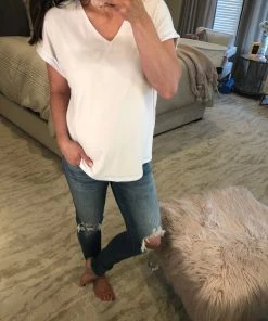SexyModest Boutique BB Collection Brigitte Brianna Non See-Through White Blouse Tee 7 SexyModest Boutique BB Collection Brigitte Brianna Non See-Through White Blouse Tee