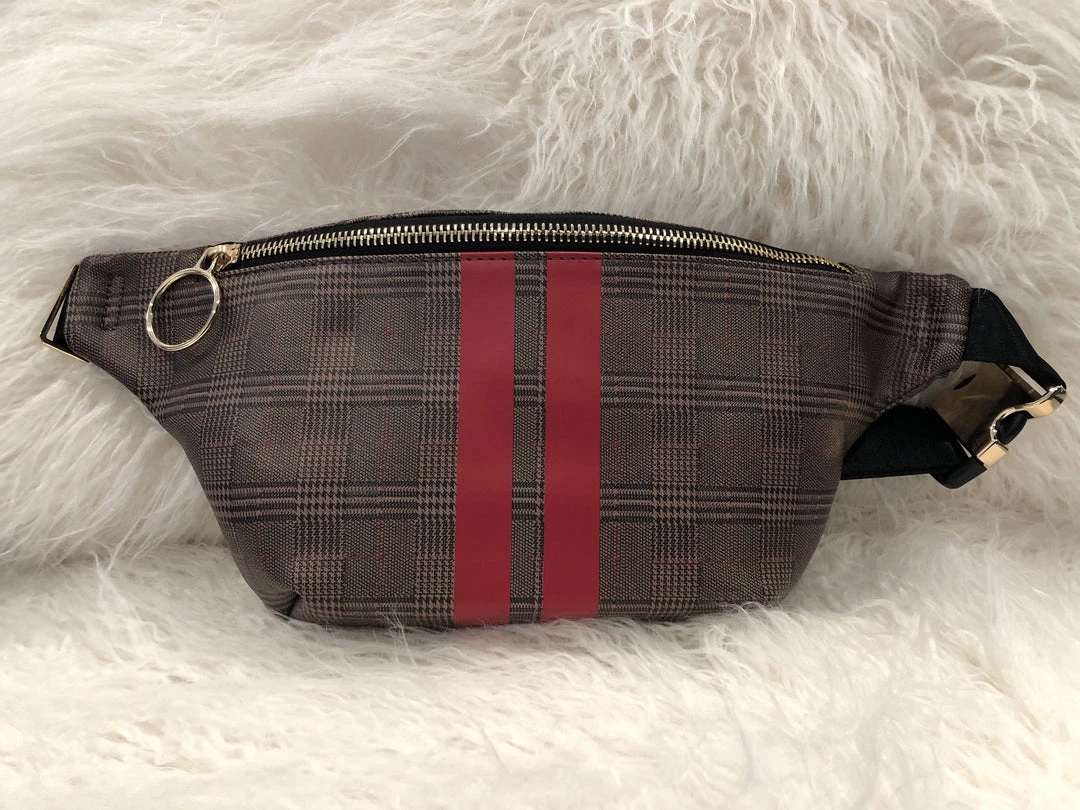 SexyModest Boutique Accessories Plaid Fanny Pack 3 SexyModest Boutique Accessories Plaid Fanny Pack