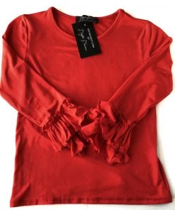 SexyModest Boutique BB Collection Brigitte Brianna Kids PJ Ruffle Tee