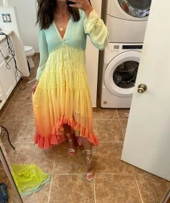 SexyModest Boutique Caribbean Ombre' Maxi