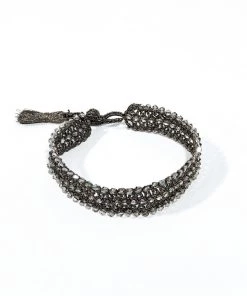 SexyModest Boutique Crystal & Tassel Necklace