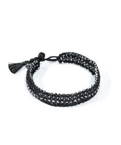 SexyModest Boutique Crystal & Tassel Necklace