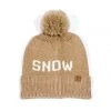 SexyModest Boutique Accessories Snow Pom Beanie