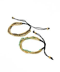 SexyModest Boutique Brass Beaded Bracelet New Arrivals
