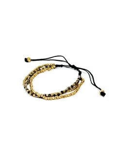 SexyModest Boutique Brass Beaded Bracelet New Arrivals