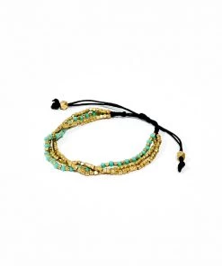 SexyModest Boutique Brass Beaded Bracelet New Arrivals