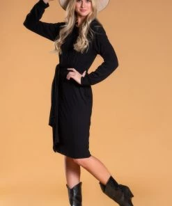 SexyModest Boutique BB Collection Brigitte Brianna Long Sleeve Jersey Dress