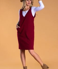 SexyModest Boutique Brigitte Brianna Overall Dress