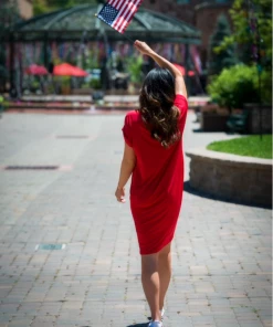 SexyModest Boutique BB Collection Brigitte Brianna Pocket Tee Dress