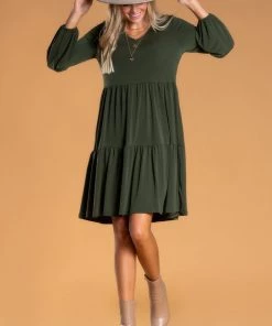 SexyModest Boutique BB Collection Brigitte Brianna Ruffle Tier Dress