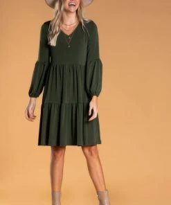 SexyModest Boutique BB Collection Brigitte Brianna Ruffle Tier Dress