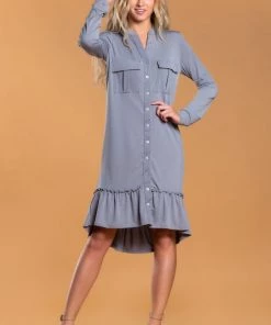 SexyModest Boutique BB Collection Brigitte Brianna Safari Dress