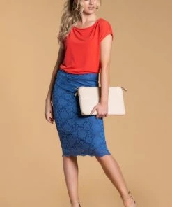 SexyModest Boutique Brigitte Brianna Lace Skirt BB Collection