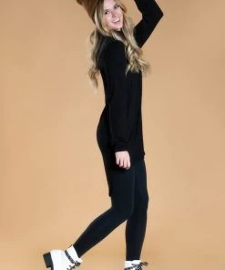 SexyModest Boutique Brigitte Brianna Shirttail Tunic