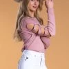 SexyModest Boutique BB Collection Brigitte Brianna Slit Sleeve Sweatshirt
