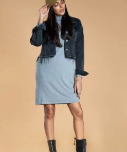 SexyModest Boutique Brigitte Brianna Turtleneck Dress
