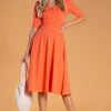 SexyModest Warehouse BB Collection Brigitte Brianna V-Neck Gala Dress